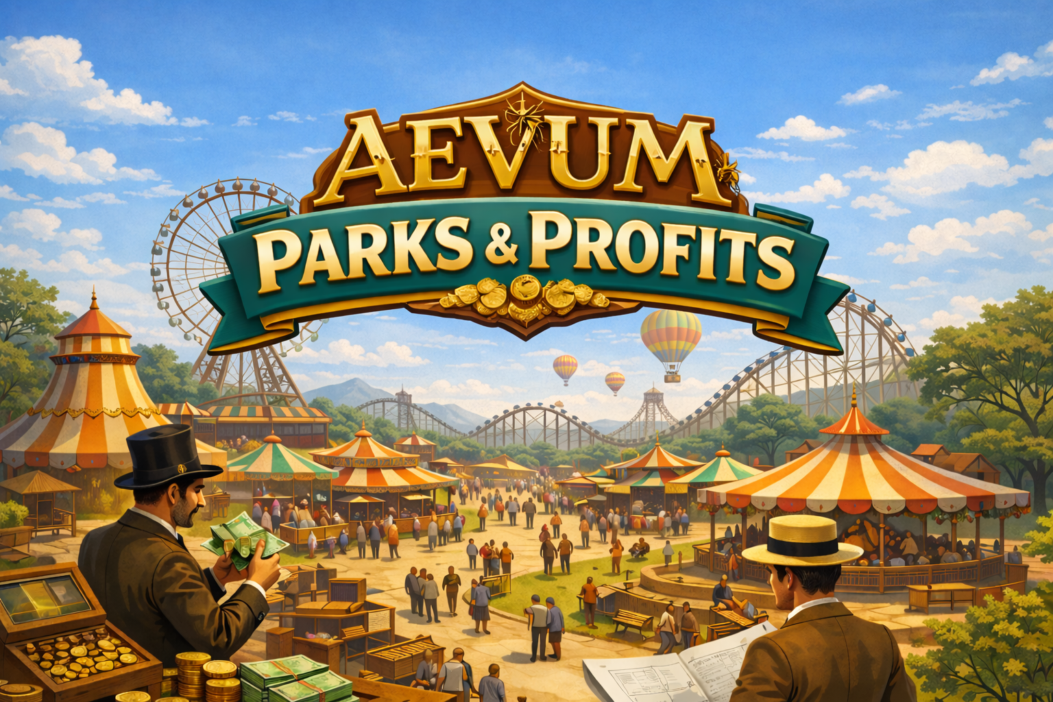 AEVUM: Parks & Profits concept art