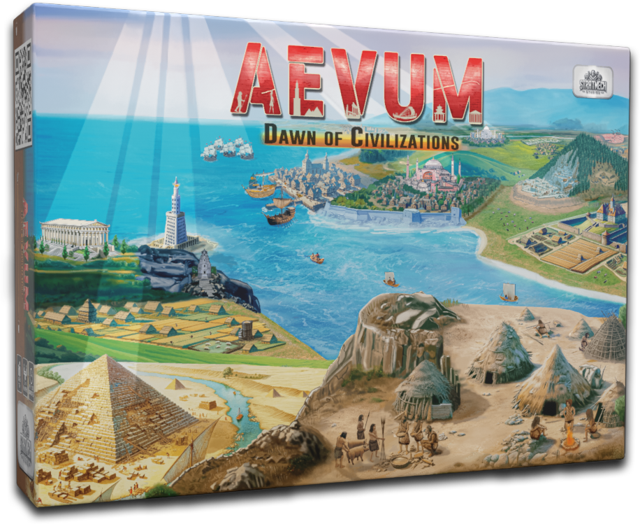 AEVUM board game box art