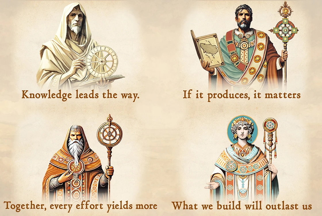 Different Strengths Shape Each Civilization